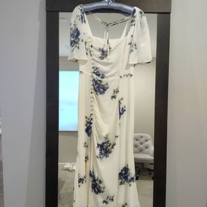 Reformation Ynez Dress size 8 macadamia cream color